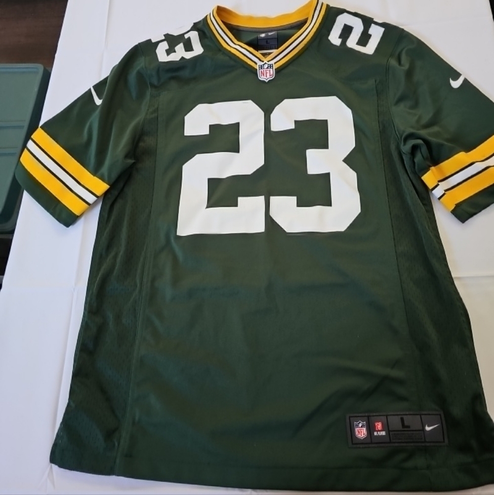 Green Bay Packers Jaire Alexander #23 Nike Football Jersey Size Large EUC